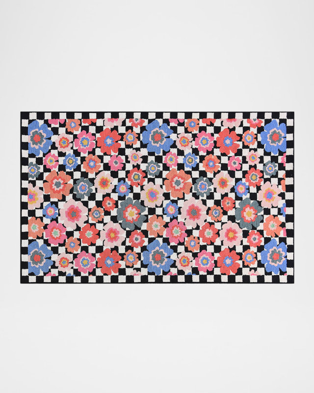 Checked Dolce Vita Indoor/Outdoor Rug, 5' x 8'
